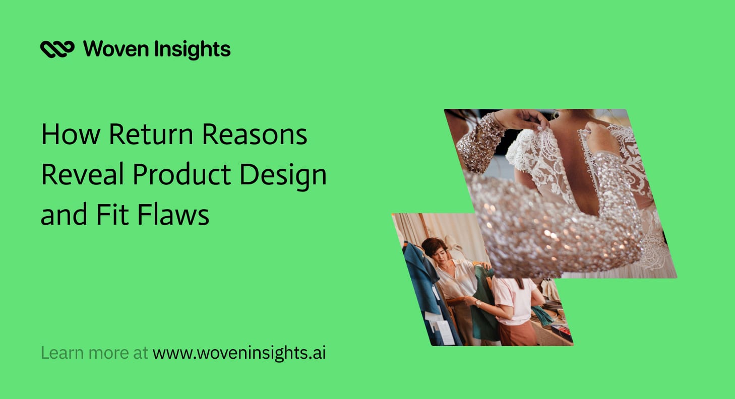 How Return Reasons Reveal Product Design and Fit Flaws