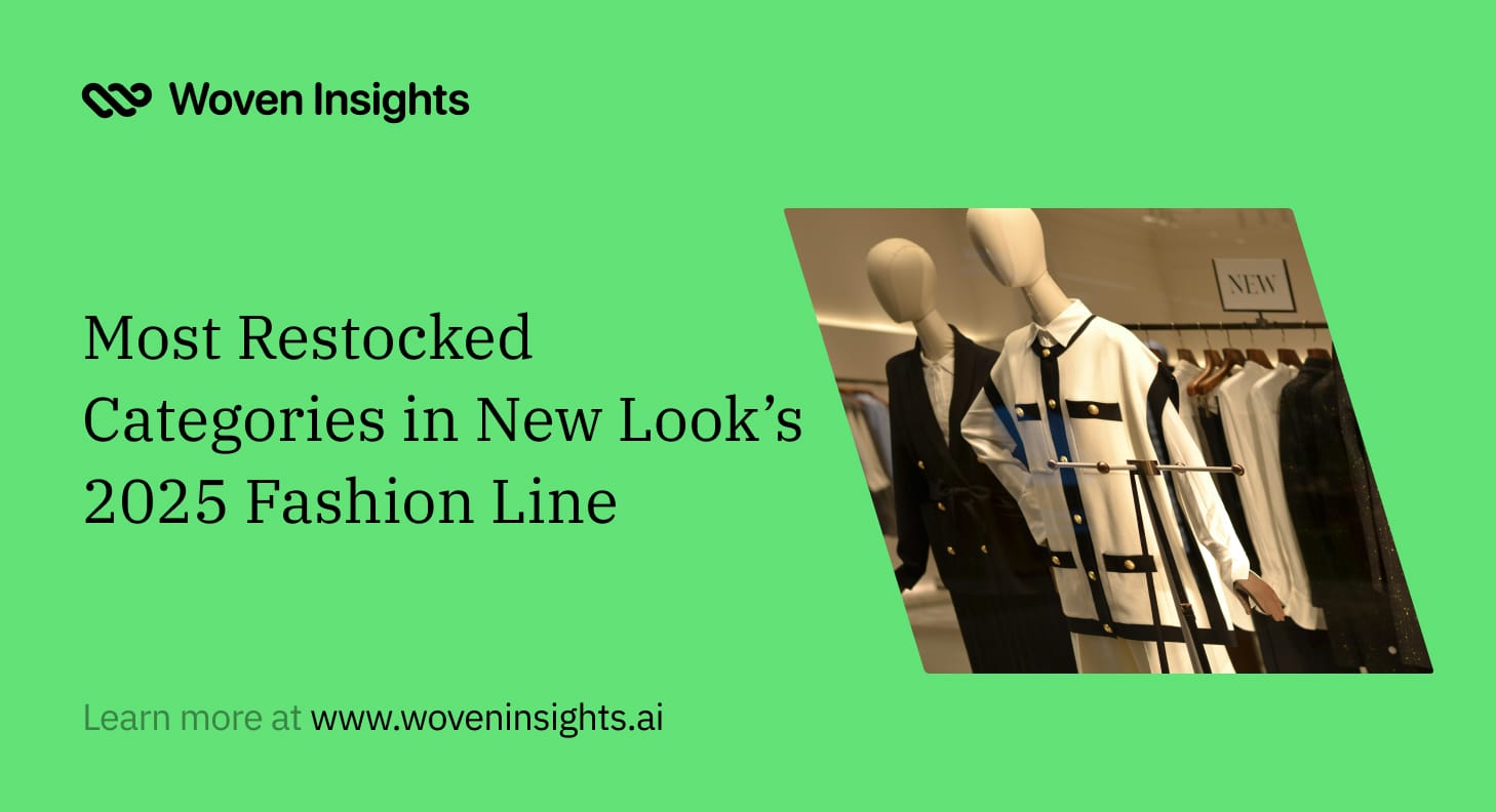 Most Restocked Categories in New Look’s 2025 Fashion Line