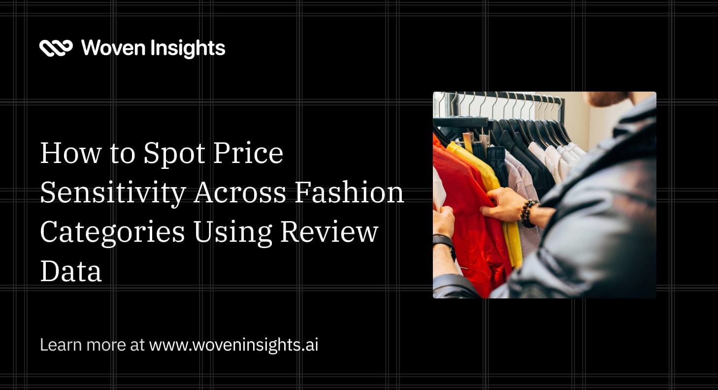 How to Spot Price Sensitivity Across Fashion Categories Using Review Data