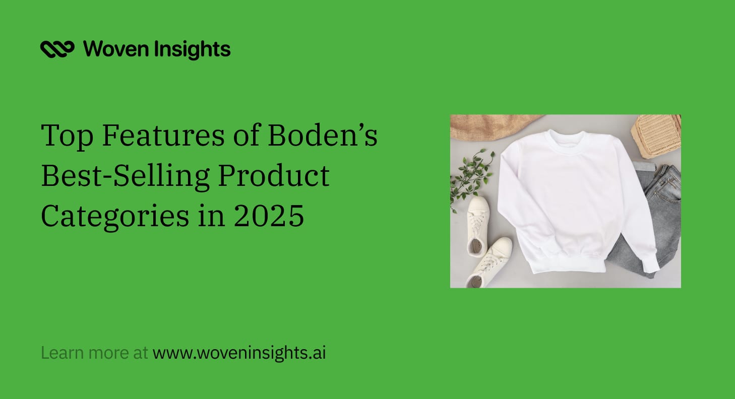 Top Features of Boden’s Best-Selling Product Categories in 2025