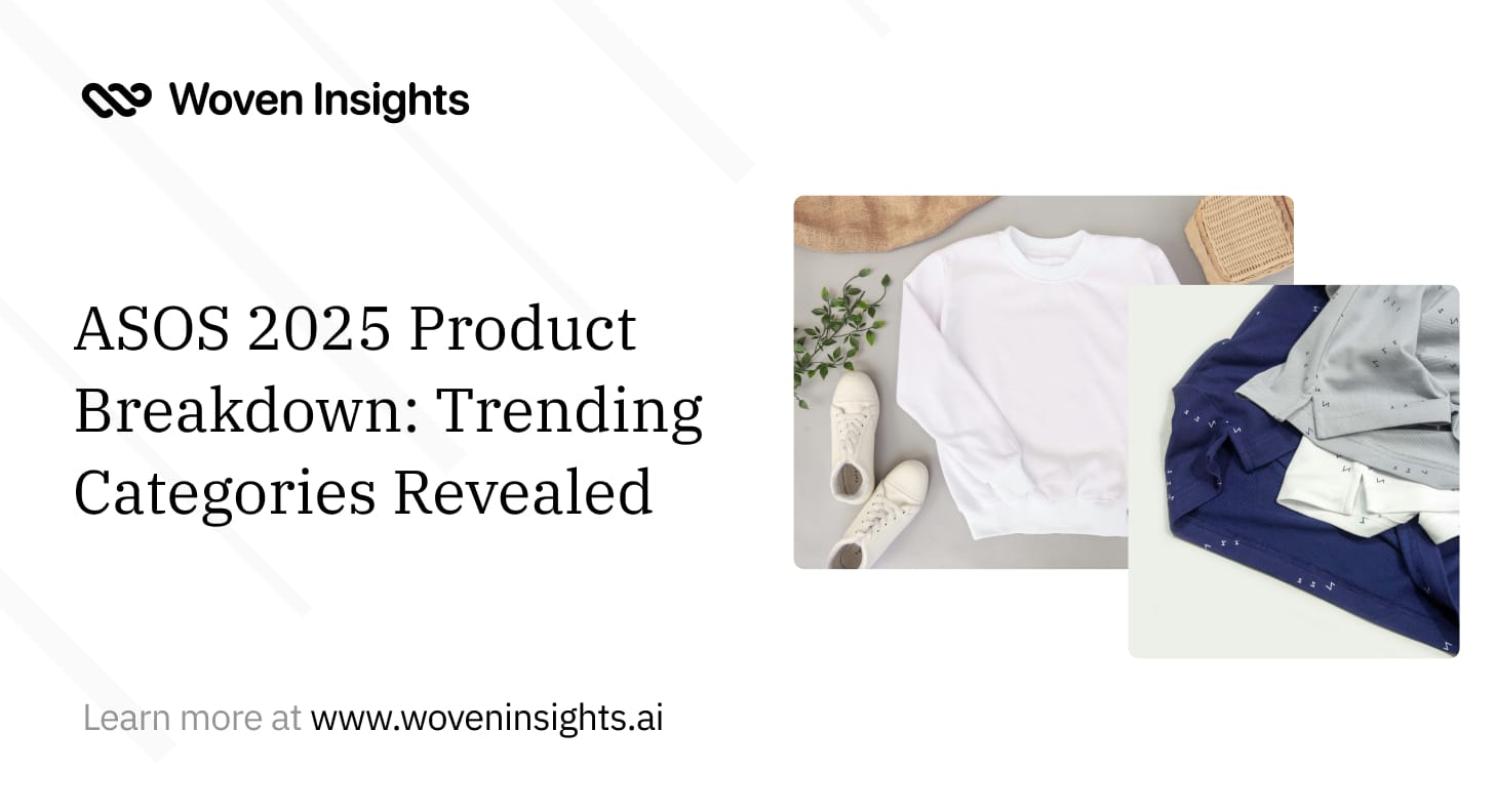 ASOS 2025 Product Breakdown: Trending Categories Revealed