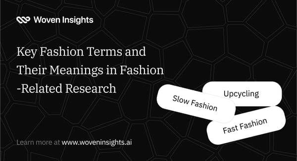 Key Fashion Terms: Definitions and Research Applications