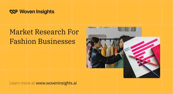 Market Research For Fashion Businesses