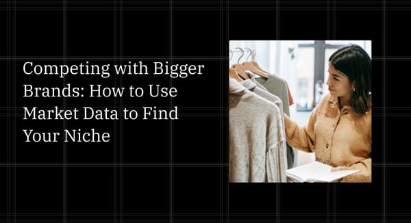 Competing with Bigger Brands: How to Use Market Data to Find Your Niche