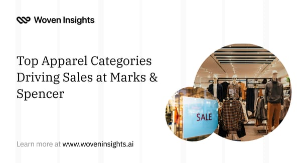Top Apparel Categories Driving Sales at Marks & Spencer