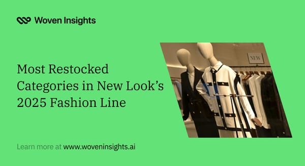 Most Restocked Categories in New Look’s 2025 Fashion Line