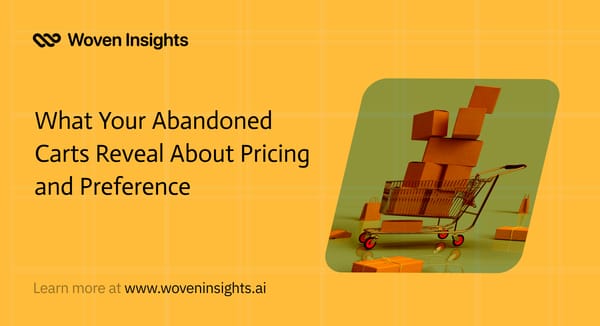 What Your Abandoned Carts Reveal About Pricing and Preference