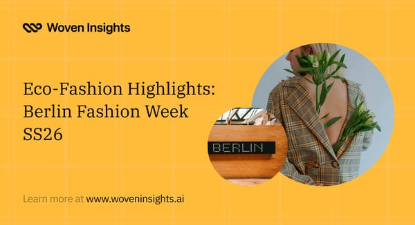 Eco-Fashion Highlights: Berlin Fashion Week SS26