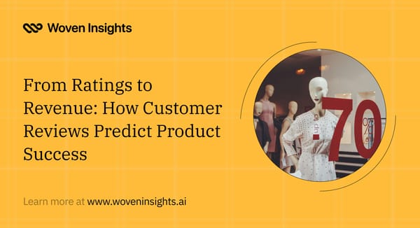 From Ratings to Revenue: How Customer Reviews Predict Product Success