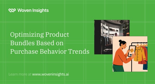 Optimizing Product Bundles Based on Purchase Behavior Trends