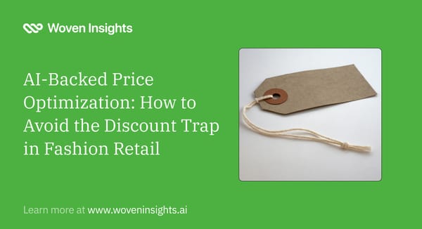 AI-Backed Price Optimization: How to Avoid the Discount Trap in Fashion Retail