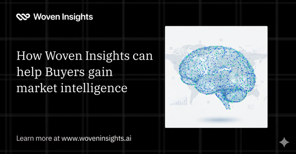 How Woveninsights can help Buyers gain market intelligence