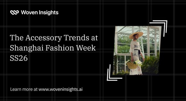 The Accessory Trends at Shanghai Fashion Week SS26