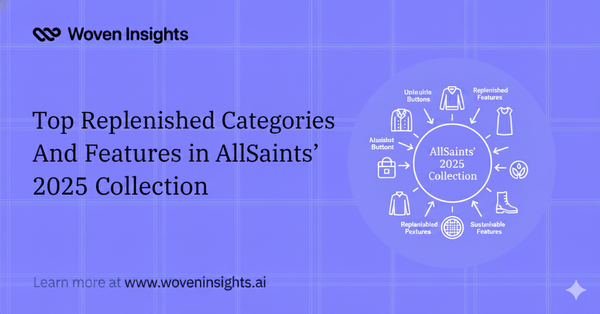 Top Replenished Categories And Features in AllSaints’ 2025 Collection